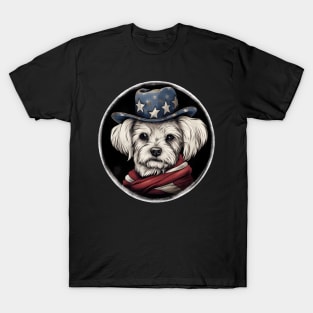 Maltese 4th of July T-Shirt